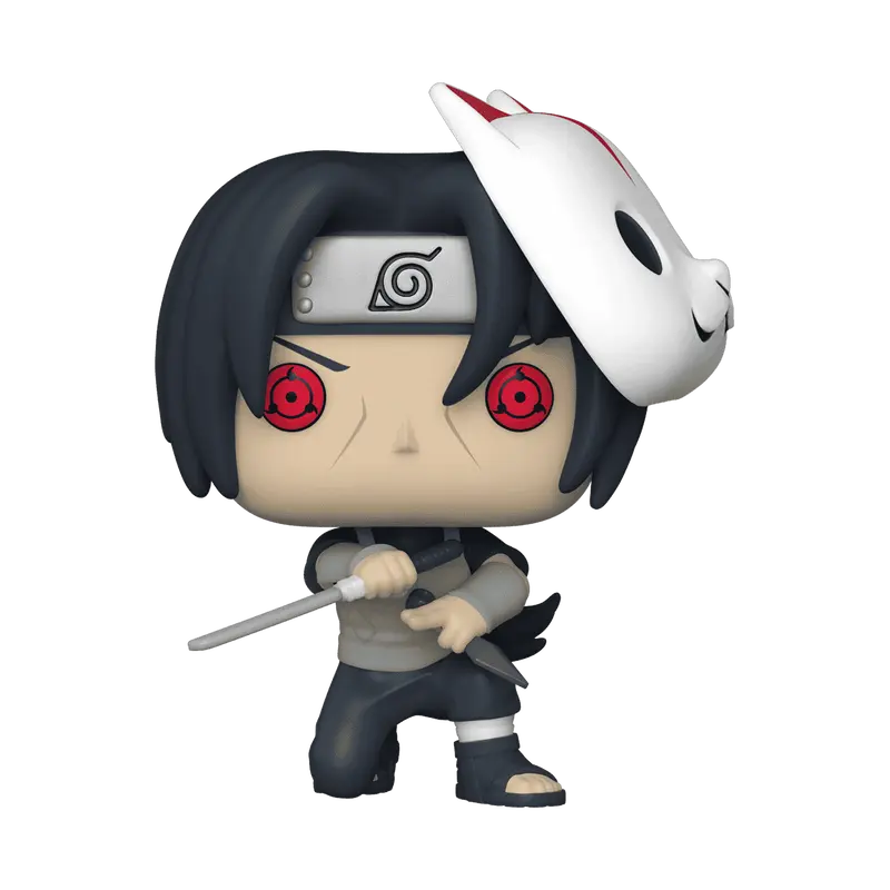 Funko Naruto Anime Anbu Itachi #1027 Exclusive Collectible Figure, Anime Collectible Figure, Anime Collectible Figures