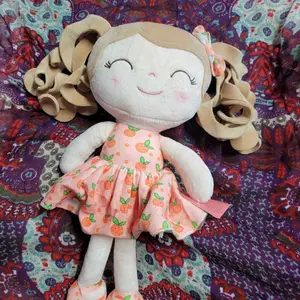 Gloveleya Valentine gift Doll Plush Baby Dolls Baby Girl Gift Soft Pink Cuddle Doll Cute Heart Dress Princess Toy Romantic Valentine’s Day Gift Idea for Kids 0–6 Years Sweet Love Present for Daughters Toddlers Birthday Holiday Surprise Room Decor