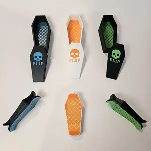 coffin kick flip fidget fully magnetic with coffin case