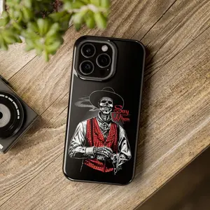 Doc Holliday Phone Case Val Kilmer Tombstone Tribute for Movie Buffs & Western Fans
