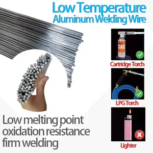 Solid Low Temperature Aluminum Welding Wire, Home Industrial Repair, Easy Operation, Low Entry Barrier, Perfect for All Problems