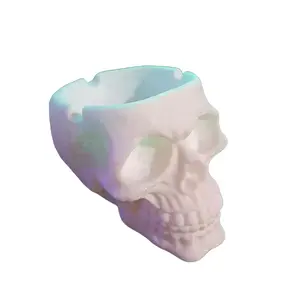 Skull Ashtray 3d Printed bedazzled lighter