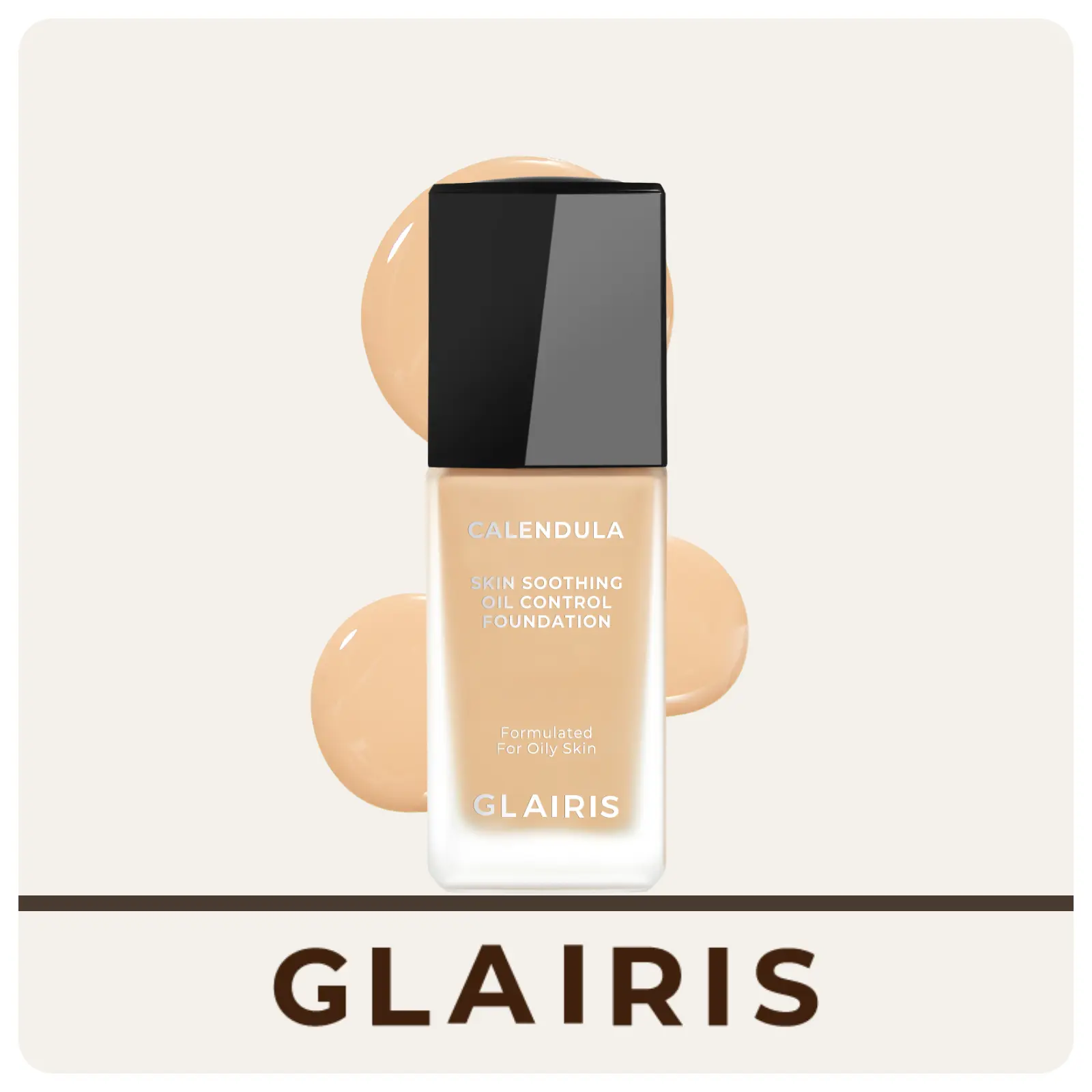 GLAIRIS Calendula Skin Soothing Oil Control Foundation - NW20