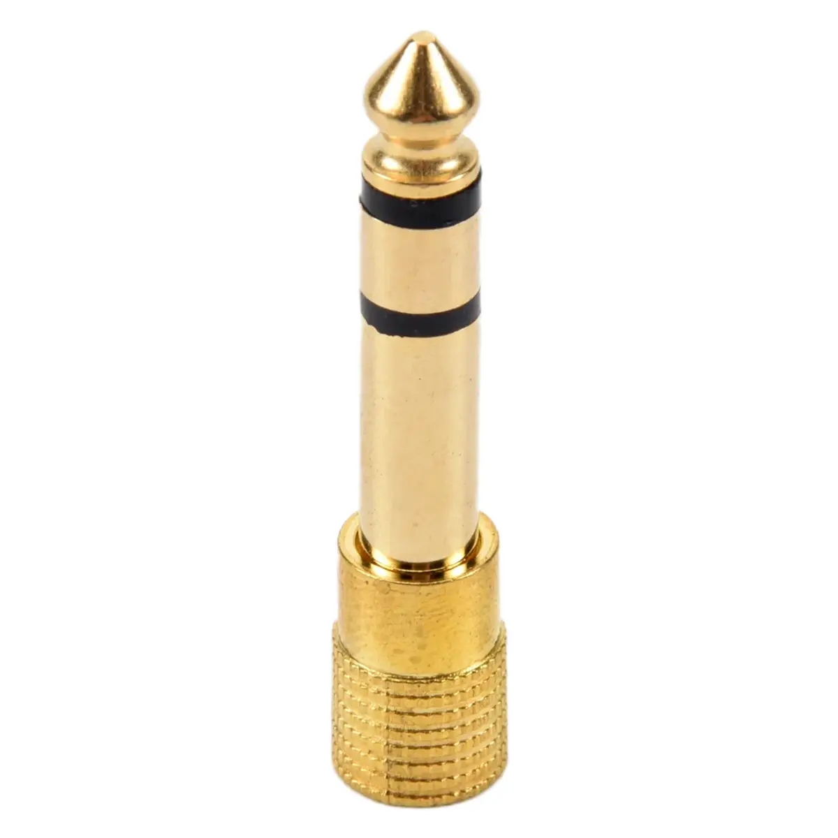 Gold-Plated 6.3mm Male to 3.5mm Female Audio Connector Adapter, Stereo Accessory for Audio Devices & Household Appliance Parts