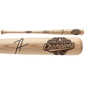 Freddie Freeman Los Angeles Dodgers Autographed 2025 MLB World Series Champions Pillbox Bat Company Bat - Fanatics Authentic Certified