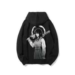 Yoru CSM hoodie, a fun anime reference hoodie, an Asa Mitaka manga hoodie, Japanese otaku streetwear, unisex printed top, cool anime clothing gift, Chainsaw Man fan Christmas outfit.