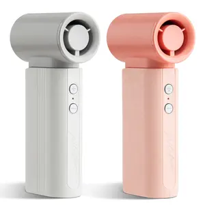 Aibesser J10 Portable Handheld Electric Fan 4000 RPM High Speed 5 Gear Wind 3600mAh Rechargeable Mini Pocket Design Personal Fan for Indoor Outdoor Travel Concerts Camping and Makeup Top Choice for Summer Gifts