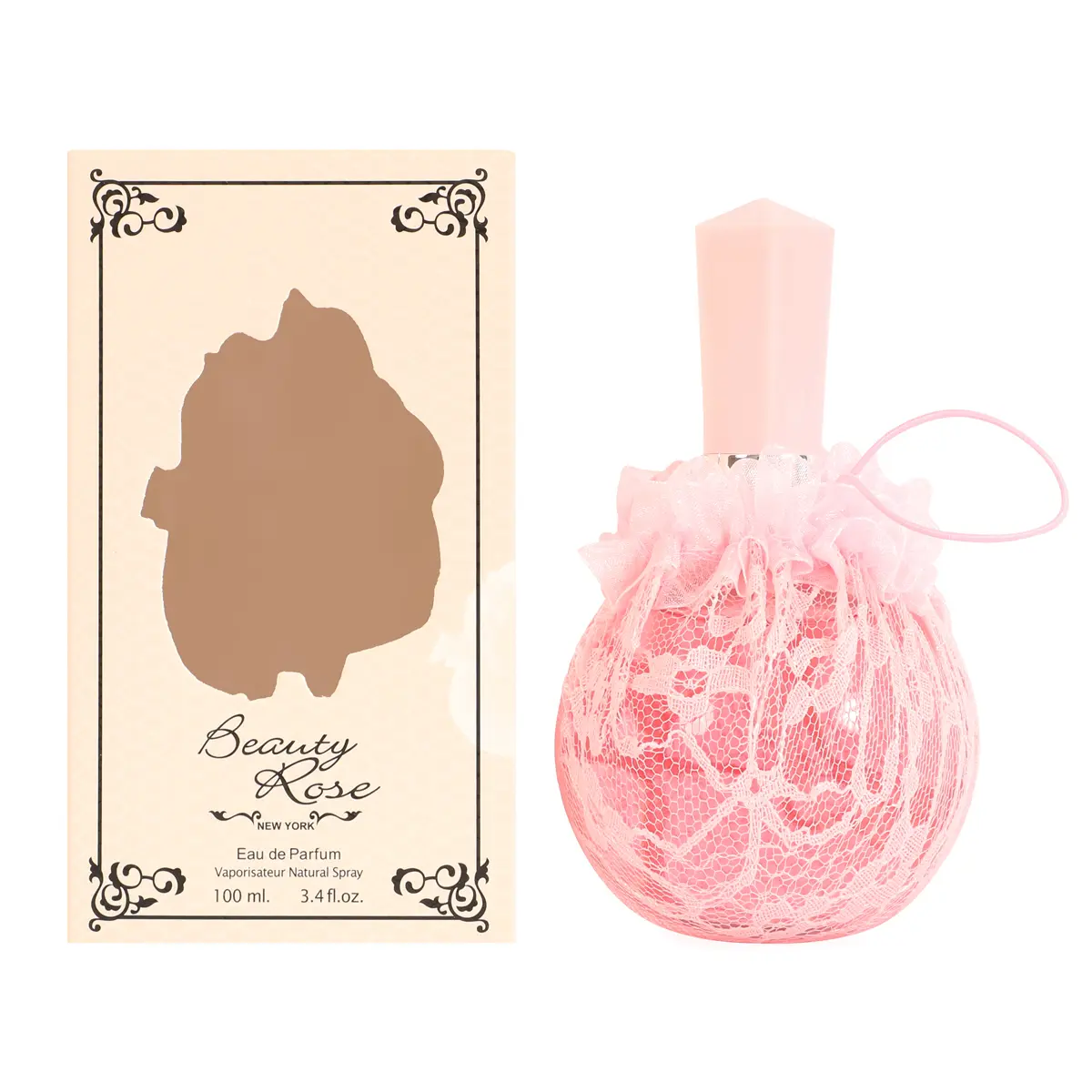 Beauty Rose New York Eau De Parfum Natural Spray 100Ml 3.4fl.oz.