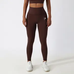 Gymshark Women's High Waist Leggings Tummy Control Butt Lifting Workout Pants No VPL Yoga Leggings for Running Fitness Outdoor Sports