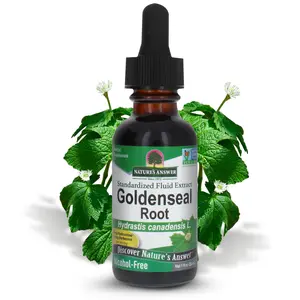 Nature's Answer Goldenseal Root | Herbal Supplement | Supports A Healthy Immune System | Gluten-Free & Alcohol-Free 1oz Fitness Edible Dietary