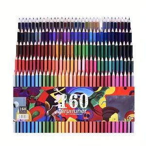 48/72/160 Color Professional Oil Pastel Pencils Set, Watercolor Drawing Pencils, Art Supplies, School Stationery, Model Xinghao 01