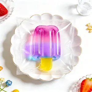 Popsicle Squishy Toys, Slow Rising Gummy Squeeze Fidget Toys, Summer Soft Stretch Ice Pop Sensory Toys, Hand Relaxation Toys for Stress And Anxiety Relief, Ideal Party Favors, Stocking Stuffers And Kids Daily Gifts
