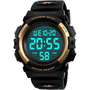 Boys Watch for 3-15 Year Olds – Sport Outdoor Multifunctional Chronograph LED 50M Waterproof Alarm Calendar Analog Kids Watch with Band (Kids Gift)