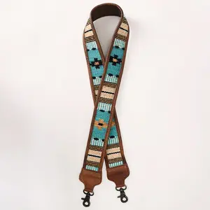 American Darling Saddle Blanket Genuine Leather Crossbody Handle Strap for Bag Phone Keychain Wallet Purse Clutch Holder