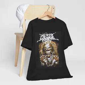 Unisex Jersey Short Sleeve Tee for Chelsea Grin Fans - Chelsea Grin Band Album Music Merchandise, YouTube Trending Shirt, Metal Tour Apparel