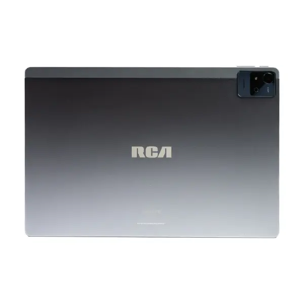 RCA 12" Tablet Android 14 6GB/128GB with Folio Case Gray Portable Lightweight Design Compact Device for On-the-Go Use Protection Screen