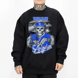 Blue Skeleton Chicano Clothing, Gangster clothes, Hoodies for men, Men's clothing, Streetwear, Graphic tee