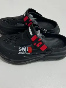 Men's Spring Summer Hole Design Sandals, Open Toe Beach Shoes, Comfortable Casual Footwear for Outdoor Activities