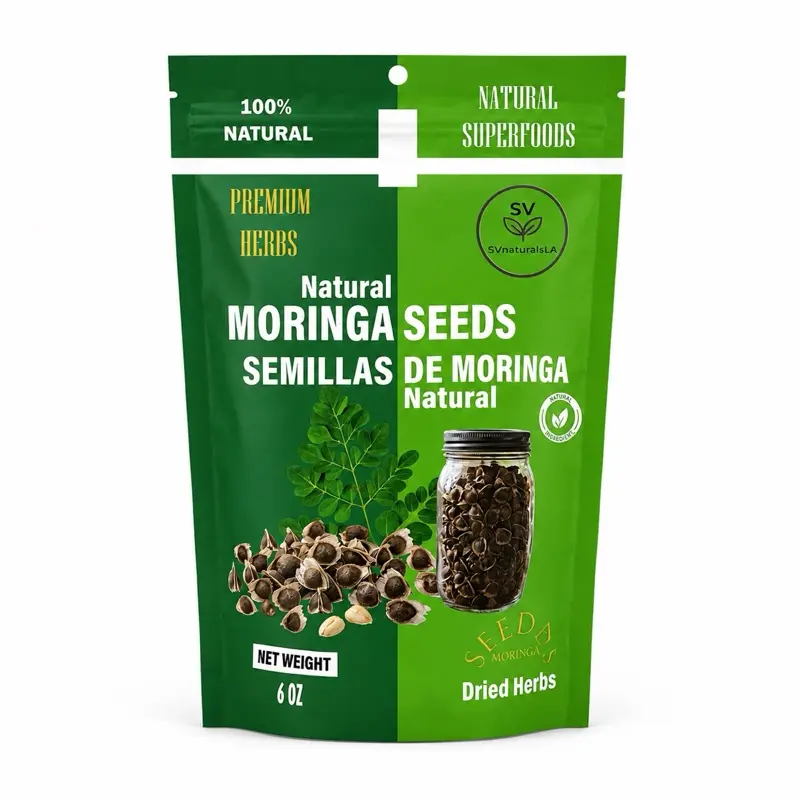 Natural Moringa Seeds 6oz - 100% Natural Dried Herbs