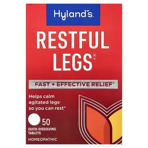 Hyland's Naturals Restful Legs, 50 Quick-Dissolving Tablets | HSA/FSA Eligible