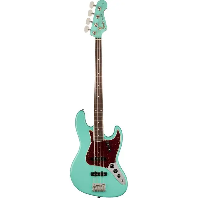 American Vintage II 1966 Jazz Bass, Rosewood Fingerboard, Sea Foam Green