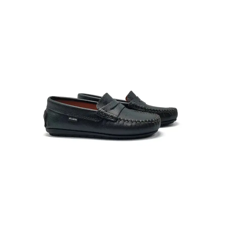 Atlanta Mocassin Green Crossfire Penny Loafer