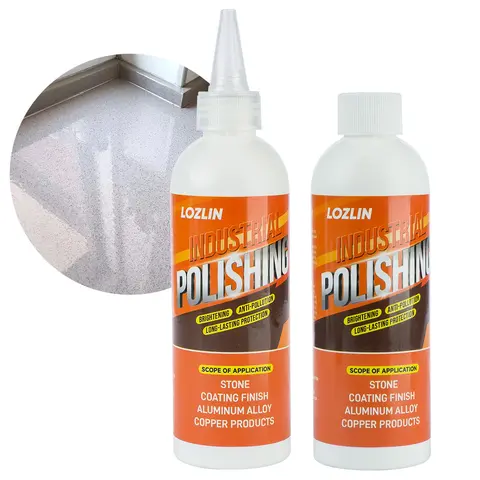 LOZLIN Multi-Surface Polishing Agent - Home Cleaning Supplies for Stone & Steel Use, Aluminum Alloy, Car Paintwork - Deep Cleans, Then Restores, Brightens, Creates Stain-Resistant Protective Coating