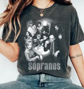 The Sopranos Family vintage Shirt, Tony Sopranos Vintage Shirt, Classic 90s Mob TV Show Fan Gift Unisex classic tee