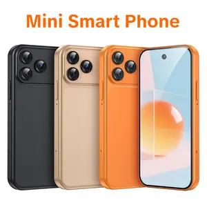 4.5 Inch Mini Smart Phone,Dual SIM Smartphone, 4000mAh Battery Android 14 with 3GB RAM, 64GB Storage, Calling, GPS Bluetooth-compatible WiFi Portable Micro Tiny Mobile Phone