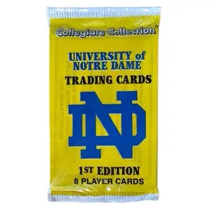 University of Notre Dame Collection Trading Cards 1st Edition Pack