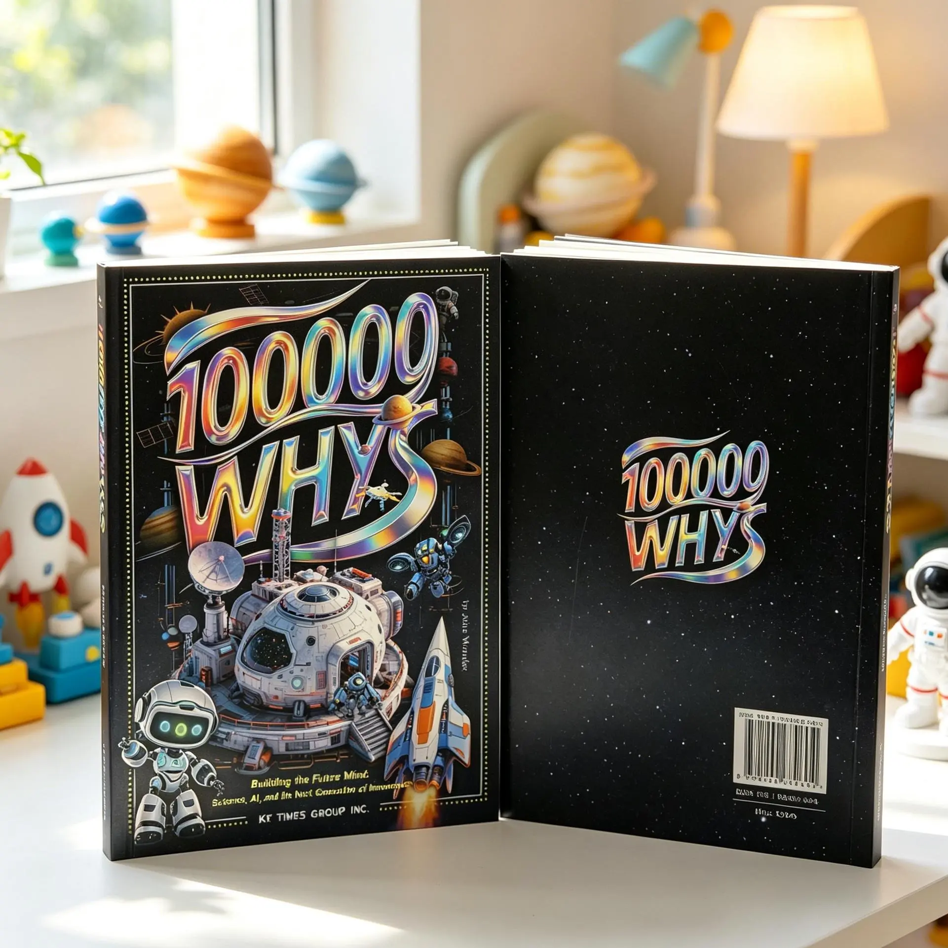 100000 WHYS-Unlock the Wonders of Science, AI and Future Technology for Young Minds robotics book, future innovators, stem curiosity book, jake wonder curious kid smart