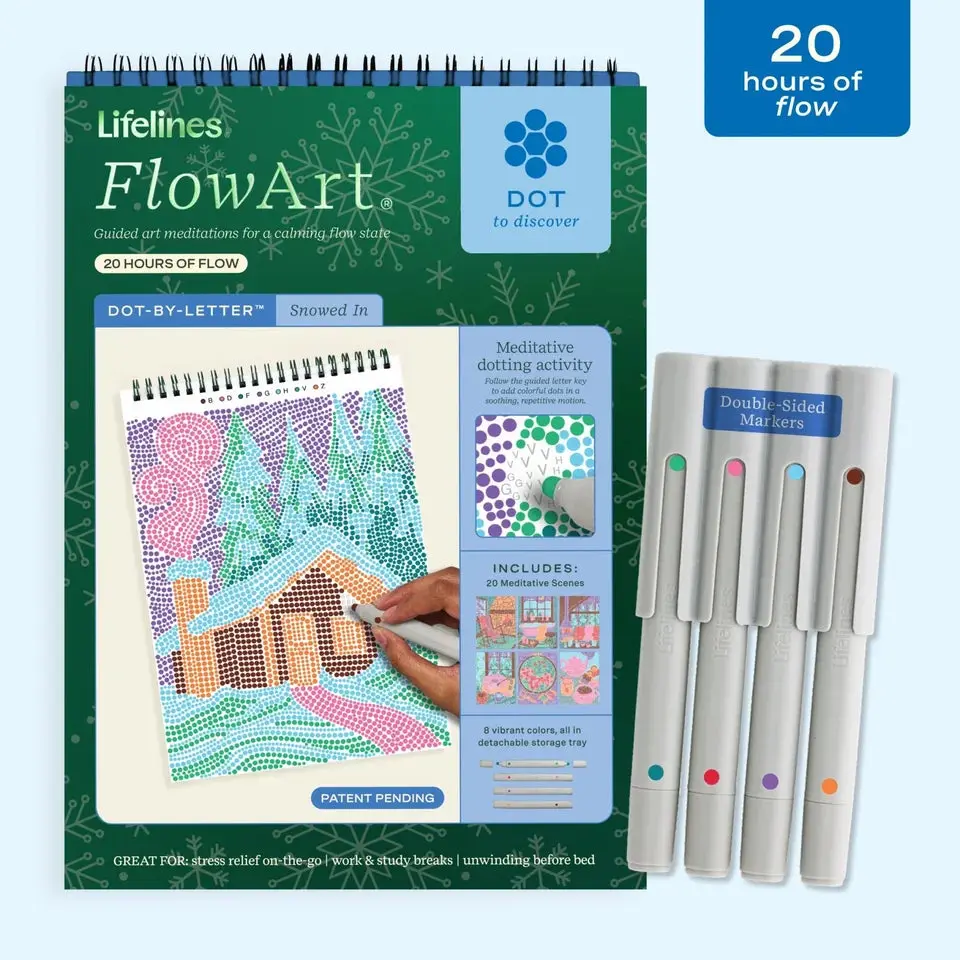 FlowArt Dot by Letter Snowed In Winter Edition FlowArt Dot by Letter Snowed In Winter Edition