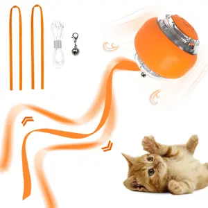 Interactive Cat Toy Automatic Moving USB Rechargeable Ball for Pet Chaser Teaser Play