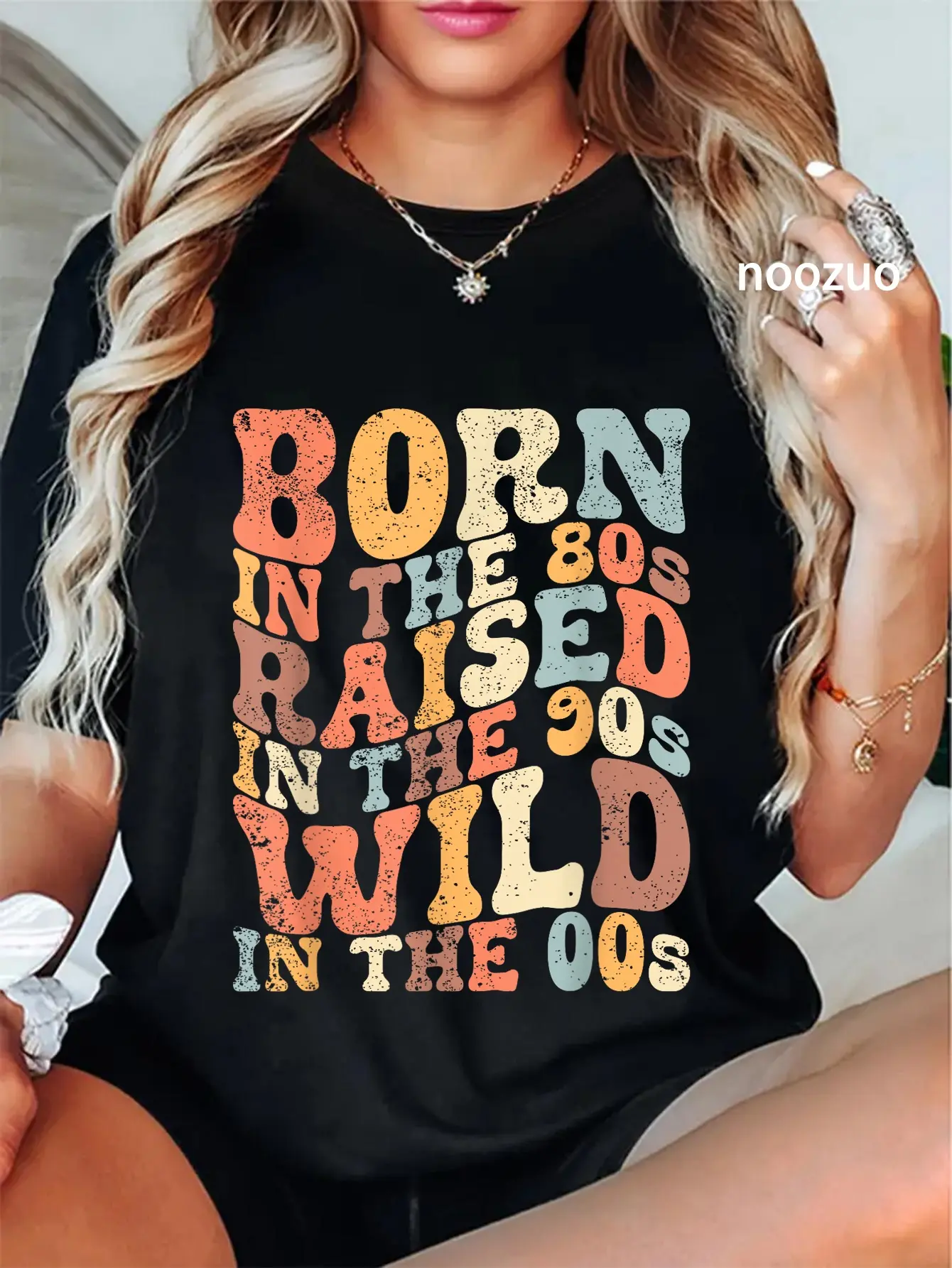 100% Cotton Born In The 80s - Raised In The 90s - Wild In The 00s T-Shirt