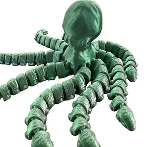 High Quality 3D Printed Giant Octopus Toy Figure