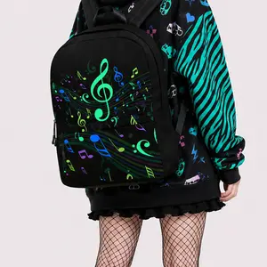 Y2K Music Core Backpack – Scene Kid Emo Rave Backpack