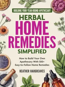 Herbal Home Remedies Simplified: Building Your Year-Round Apothecary: How to Build Your Own Apothecary With 500+ Easy-To-Follow Home