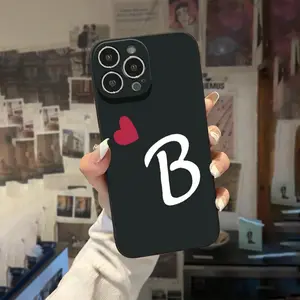 Fashion Letter Pattern Phone17 Pro Max Plus Air/16/15/14/13/12/11 Case, Anti-drop Cellphone Protective Case, Total Protective Shockproof Mobile Phone Cover for iPhone