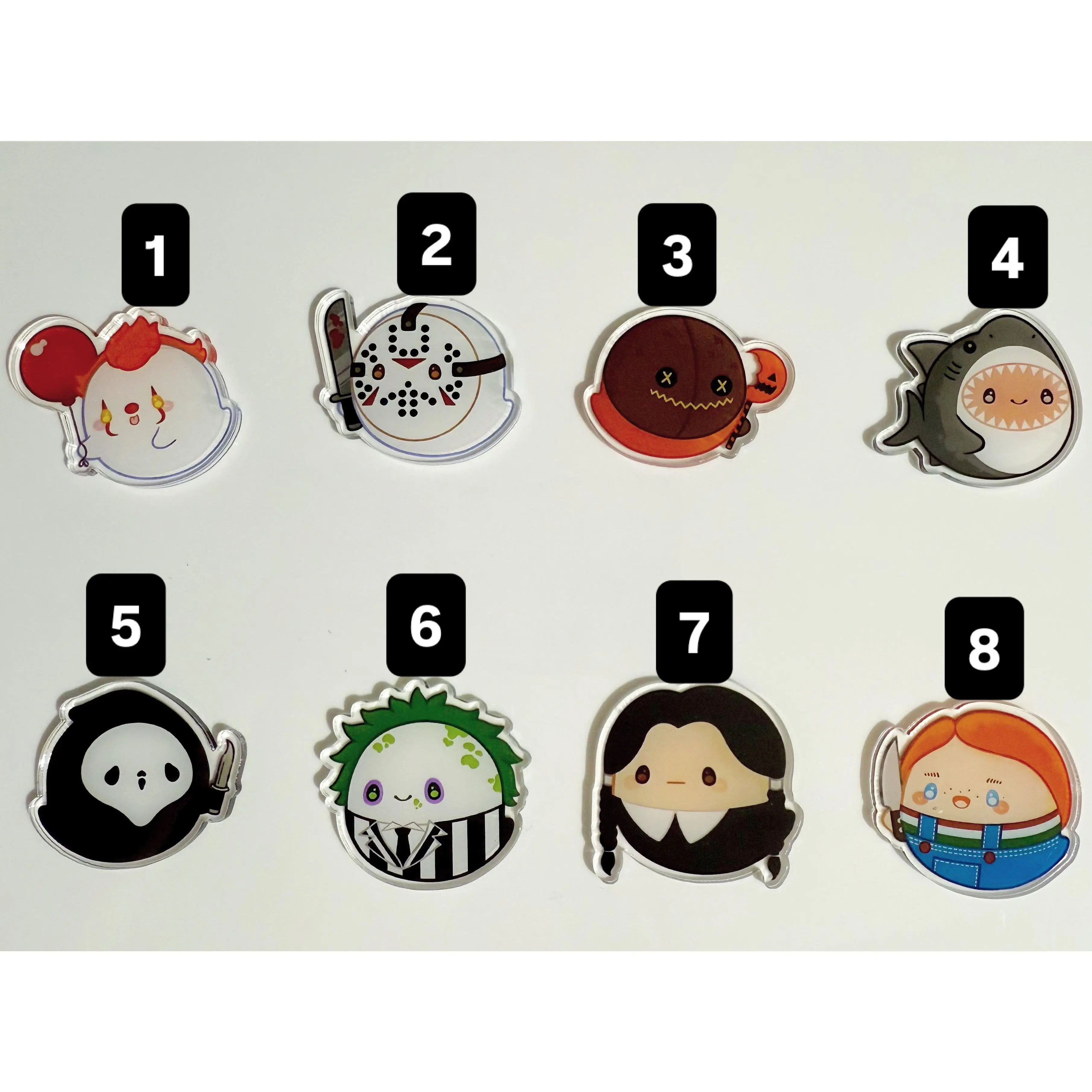 Halloween Retractable Badge