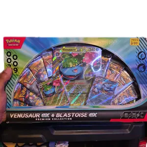 venusaur ex & blastoise ex premium collection