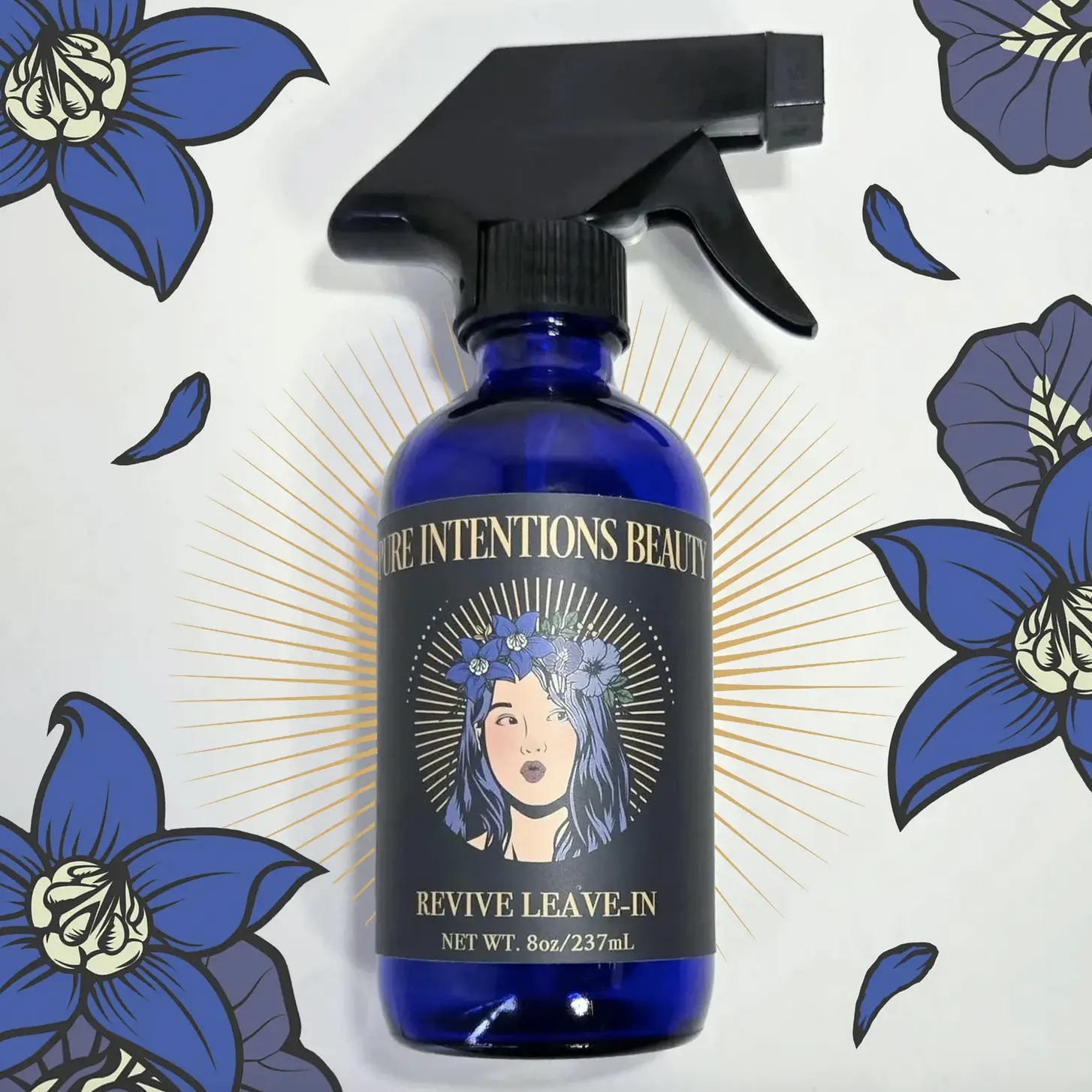 Revive Hair Primer made with Borage, Horsetail, Vegan Keratin, and Silk Amino Acids Natural Haircare for All Hairtypes Anti-Frizz Hair Growth Hair Strength