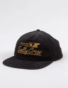 SALTY CREW  Mens Original Snapback Hat, Black