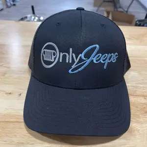 OnlyJeeps all Black SnapBack hat