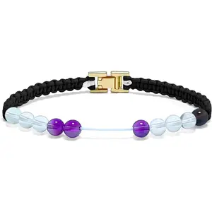 Watch Clasp Golf Stroke Counter Bracelet| Handmade Jewelry Durable Military Paracord| Scorekeeper Accessory for Golfers| 10 Color-Coded and 6mm Crystal Beads| Unique Holiday Gift for Men Women