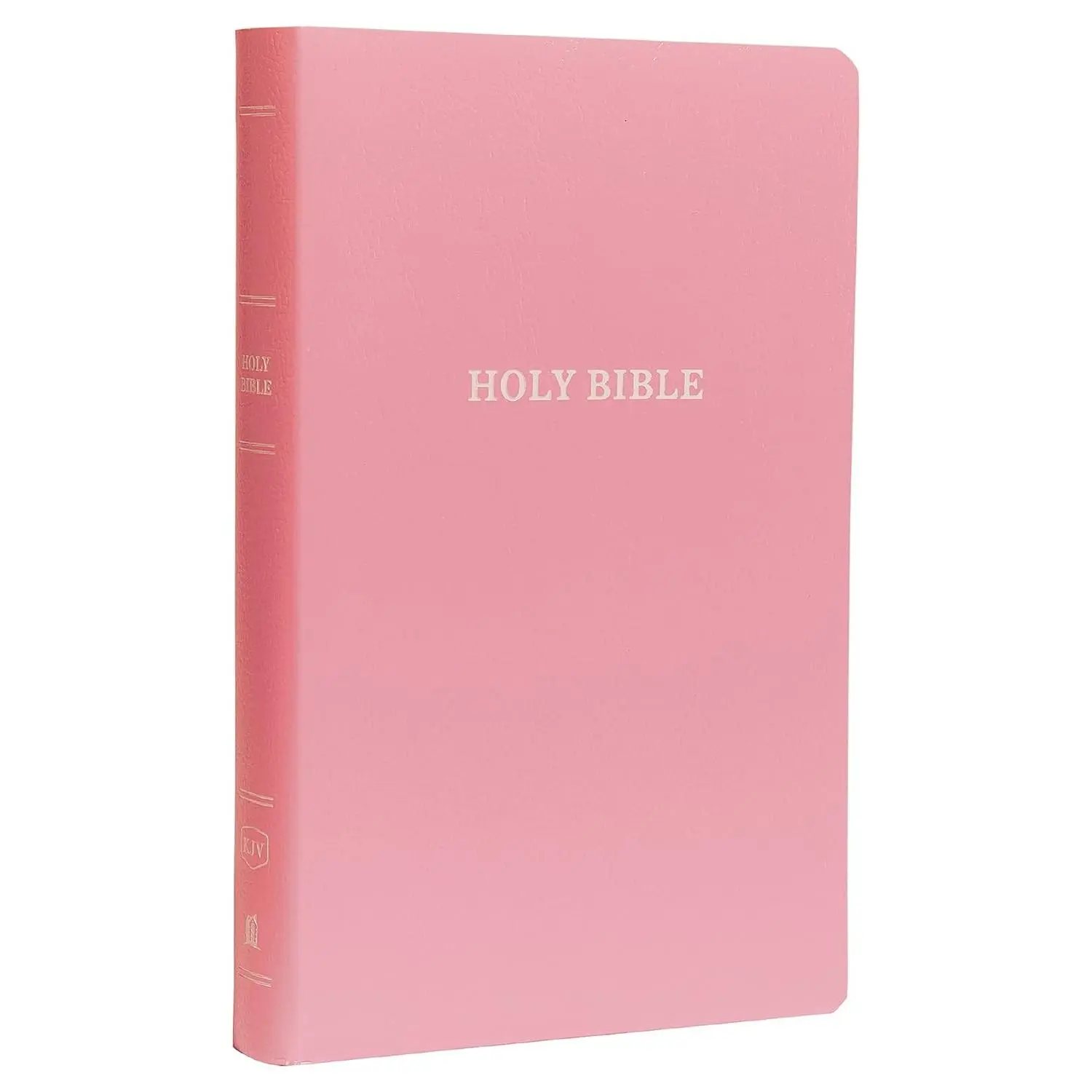 KJV Holy Bible: Gift and Award, Pink Leather-Look, Red Letter, Comfort Print: King James Version bible