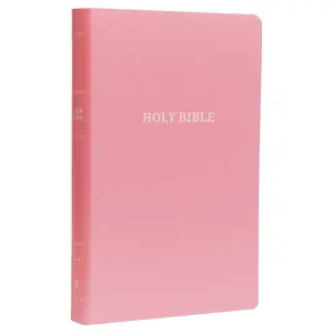 KJV Holy Bible: Gift and Award, Pink Leather-Look, Red Letter, Comfort Print: King James Version bible