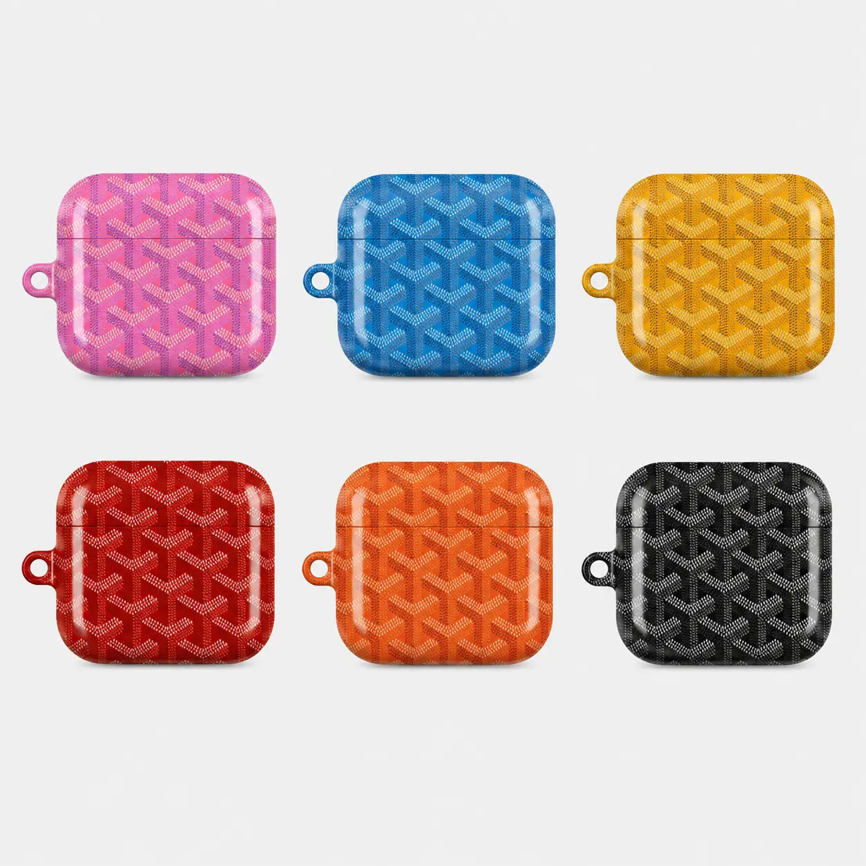Parisian Weave AirPods Case - Colorful Print Designs Cover for AirPods 1-4 and AirPods Pro Case, Shockproof Protective Sleeve for AirPods