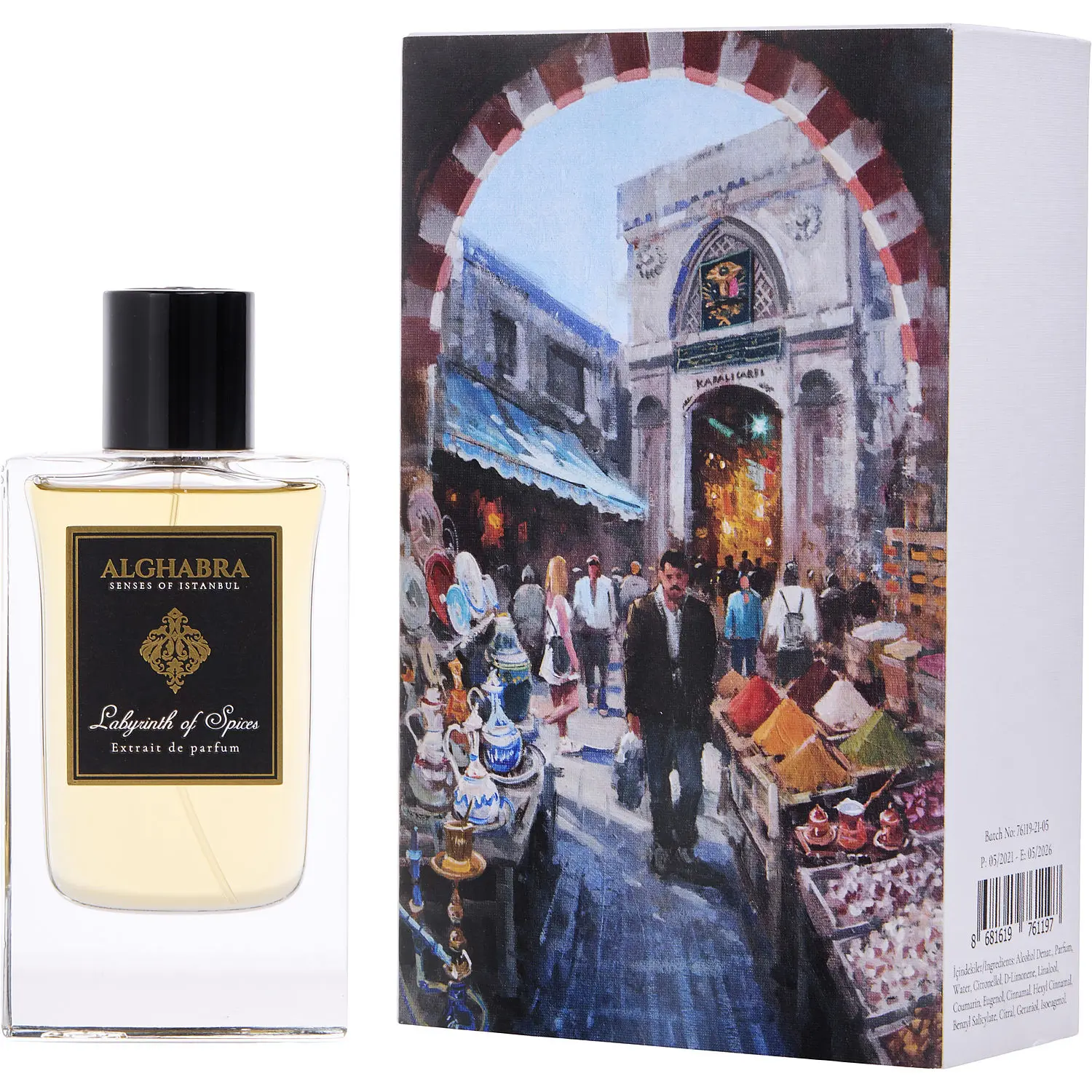 Alghabra Laybrinth Of Spices By Alghabra Parfums Extrait De Parfum For Unisex