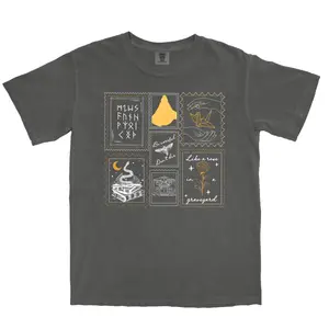 Dramione Stamp Comfort Colors T-shirt, HP Fanfic Magical Book Lover Tee, Cute Bookish HP Fan Gift For Friends