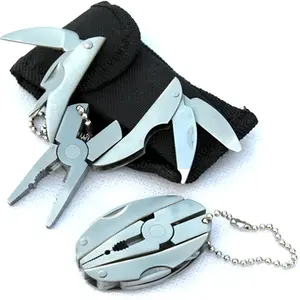 1PC Multi functional tool pliers, mini multi-purpose folding pliers